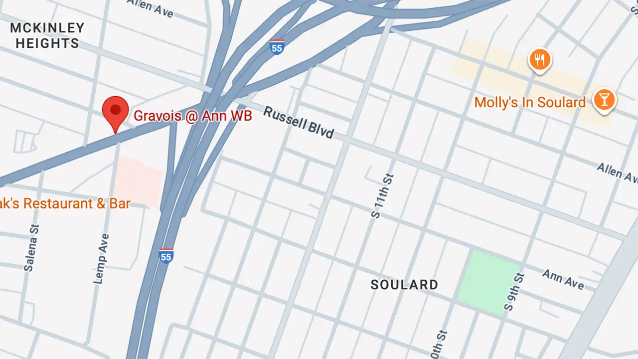 Mardi Gras Drop Off Location